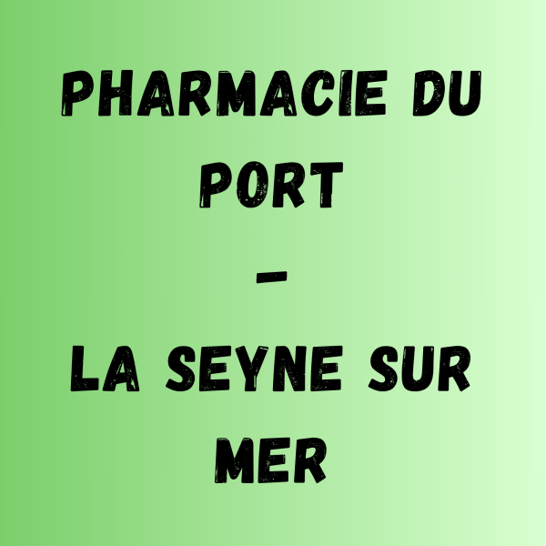 Pharmacie du port