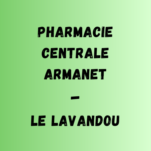 Pharmacie centrale armanet