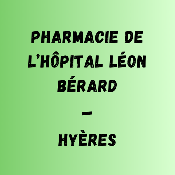 hôpital léon Bérard