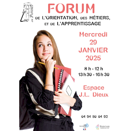 Forum de l’Orientation, des Métiers et de l’Apprentissage - Le Luc