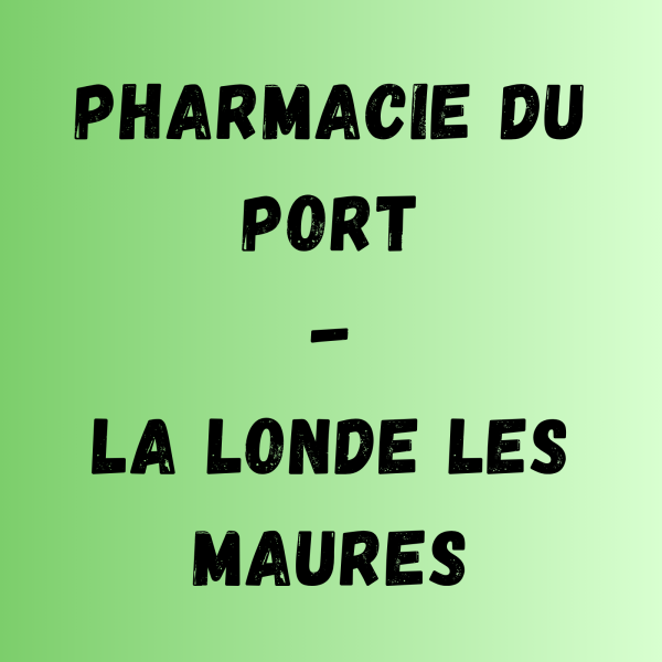 pharmacie du port