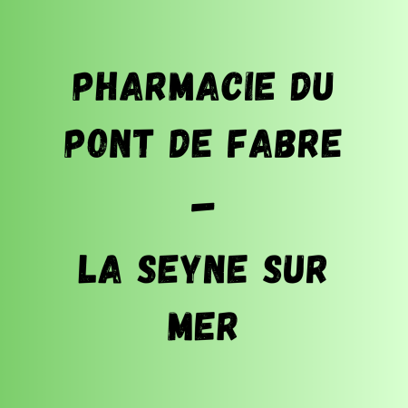 Notre zone d'activité pour ce service Reconversion professionnelle en préparatrice en pharmacie à Toulon dans le Var